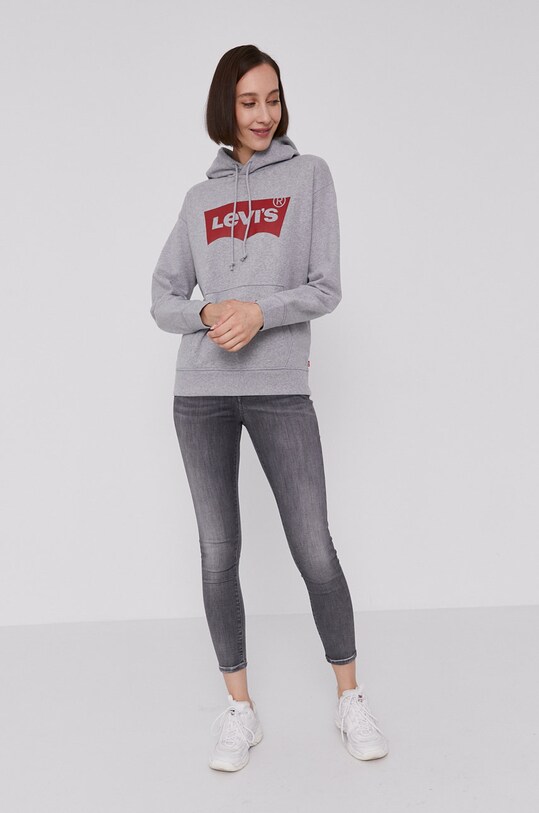 Mikina Levi's 18487.0020 šedá AW21