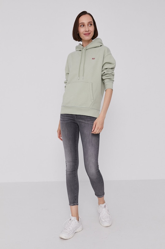 Levi's Bluza 24693.0022 zielony AW21