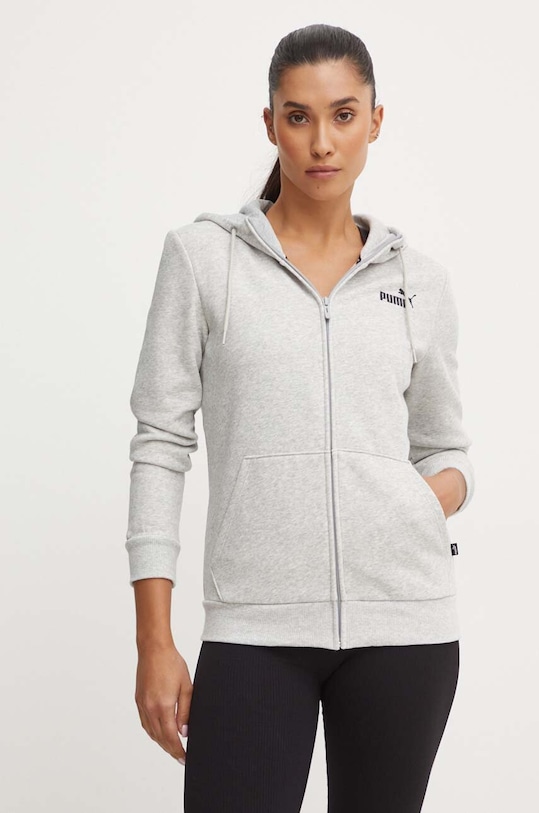 Μπλούζα Puma με ελαστάν γκρί 586811