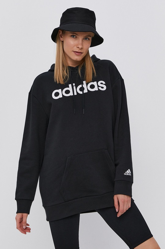 Mikina adidas GS1342 GS1342 čierna AW21