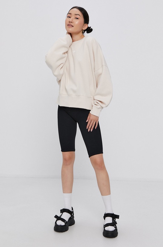 adidas Originals Bluza H40022 H40022 beżowy SS23