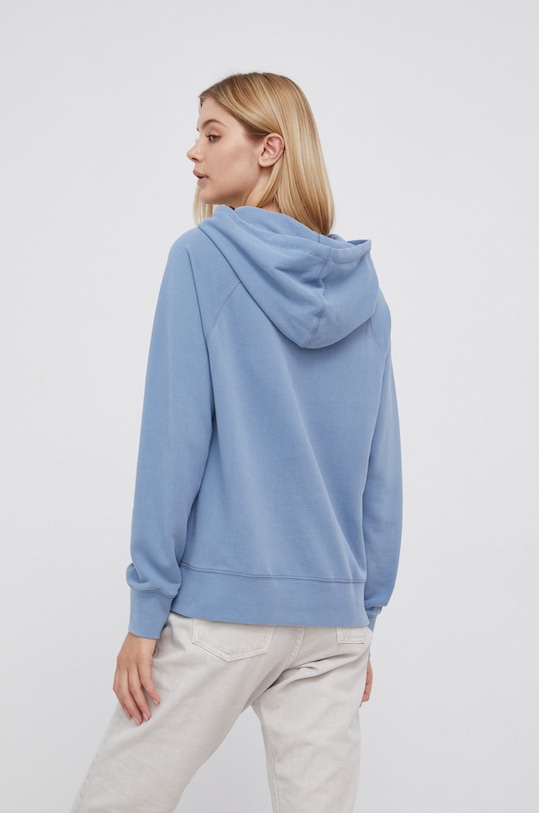 Odzież Marc O'Polo Bluza bawełniana 108412354127 niebieski