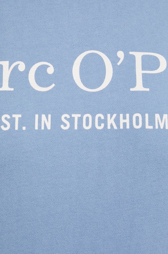 Marc O'Polo Bluza bawełniana 108412354127 niebieski