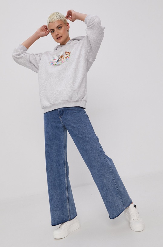 Local Heroes Bluza AW21S0004 szary ZS21