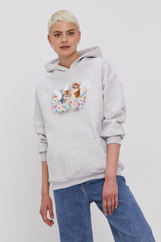 Local Heroes Bluza szary AW21S0004