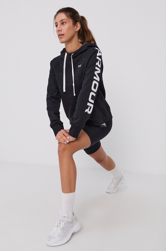 Under Armour Bluză 1365861 print negru 1365861
