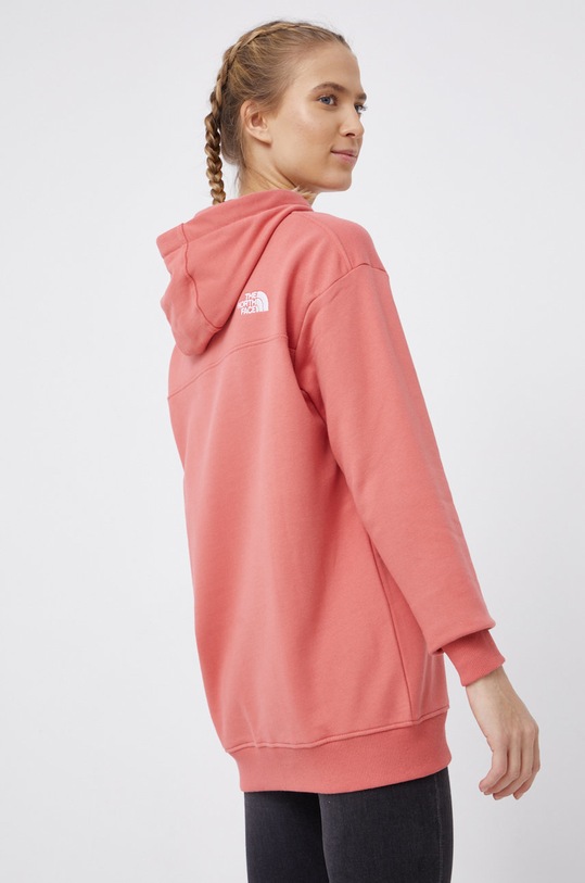 Odzież The North Face Bluza bawełniana NF0A491PUBG1 różowy