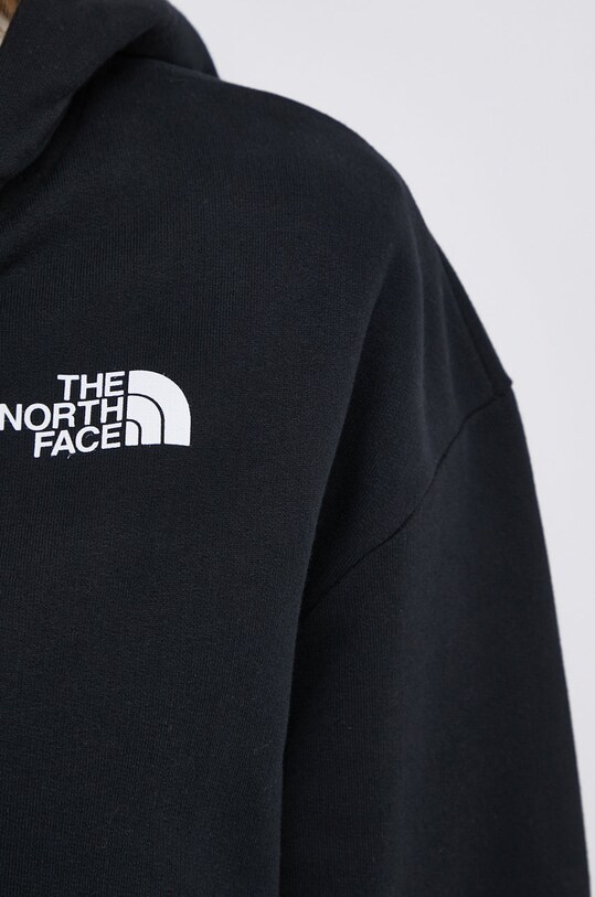 The North Face - Hanorac de bumbac NF0A55GPJK31 negru