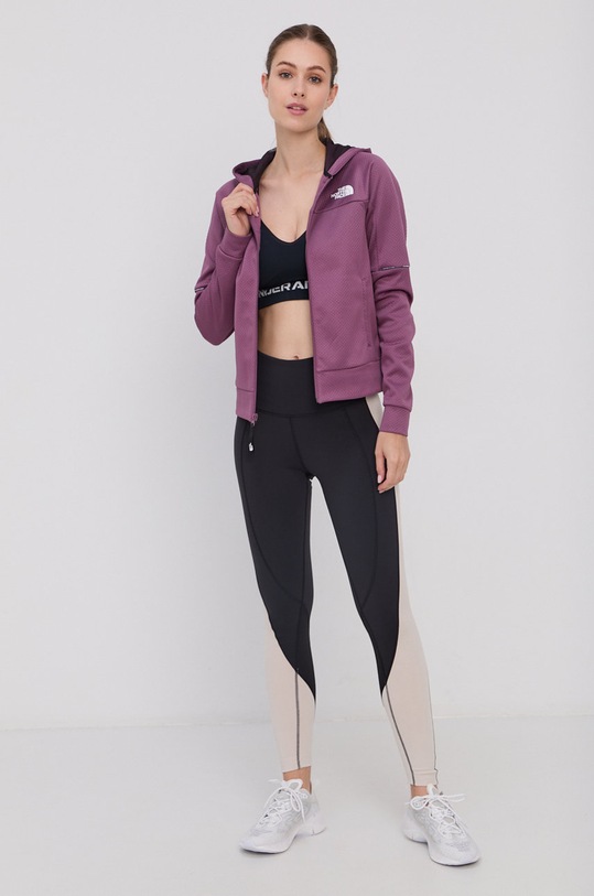 The North Face Bluza NF0A55HE0H51 fioletowy AW21