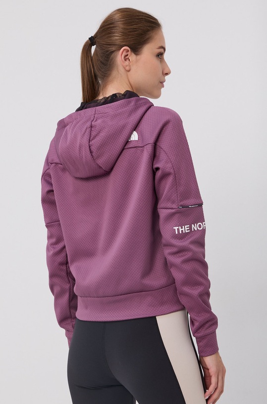 Odzież The North Face Bluza NF0A55HE0H51 fioletowy