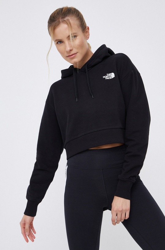 The North Face hanorac de bumbac NF0A5ICYJK31 negru AW21