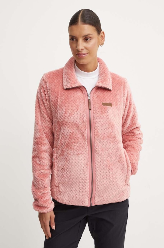 Športová mikina Columbia Fire Side ružová 1819791