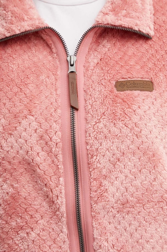Športová mikina Columbia Fire Side 1819791 ružová
