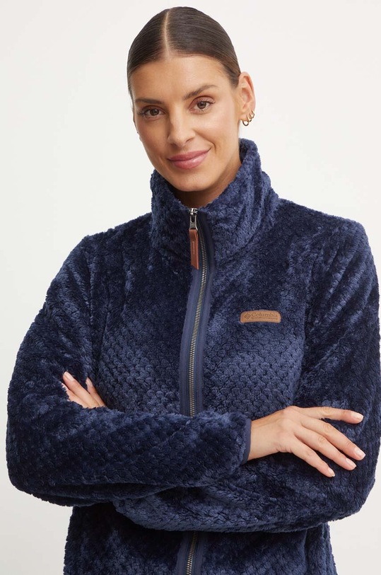 Sportska dukserica Columbia Fire Side bez kapuljače mornarsko plava 1819791