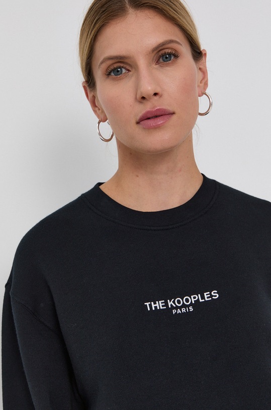 Mikina The Kooples černá FSWE23016K