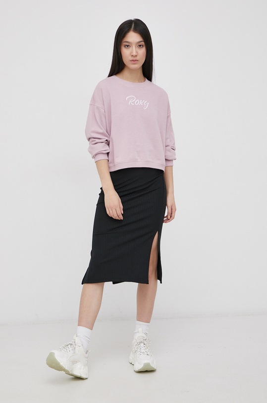 Roxy Bluza ERJFT04477 fioletowy AW21