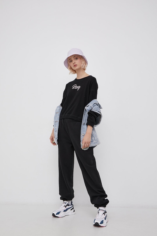 Кофта Roxy без капюшона чёрный ERJFT04477