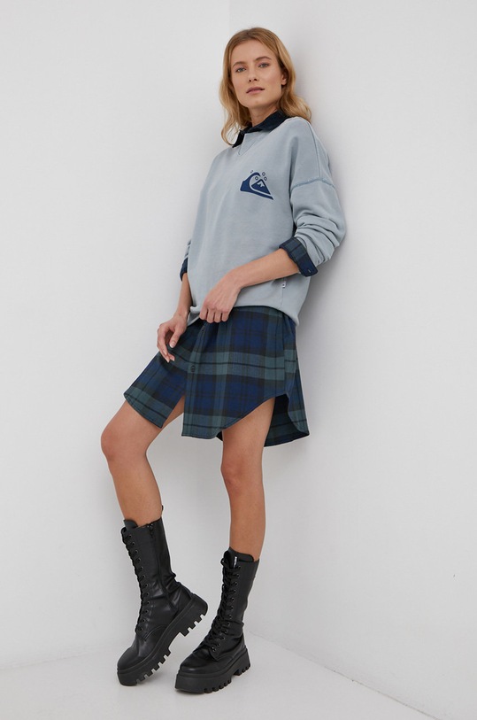 Quiksilver bluza EQWFT03040 niebieski SS22