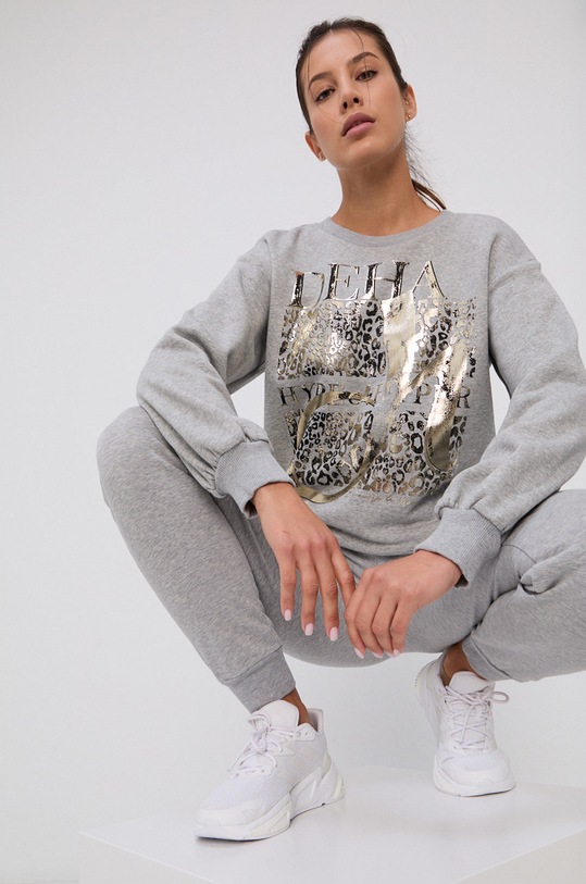 Deha - Bluza melanj gri D53152.43800