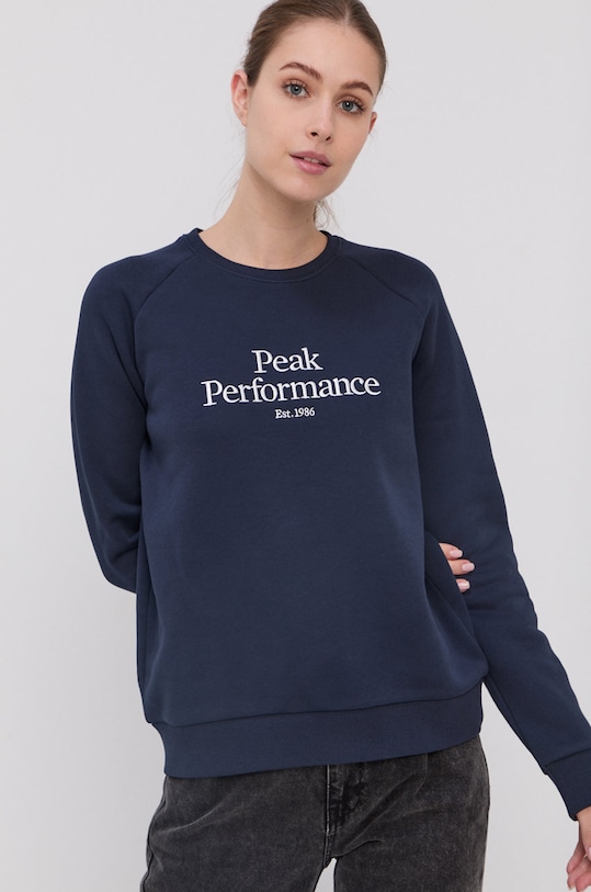 Μπλούζα Peak Performance σκούρο μπλε G75637