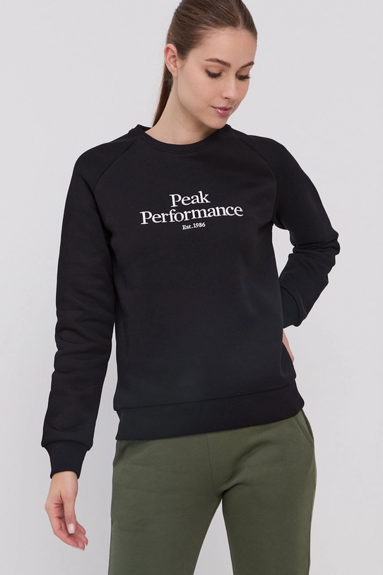 Peak Performance Bluza G75637 czarny AW21