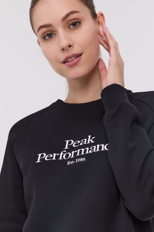 Mikina Peak Performance čierna G75637