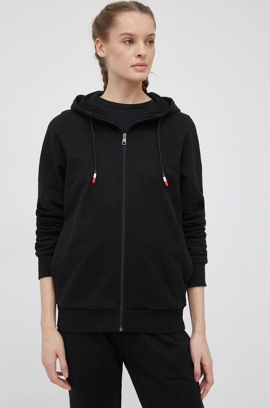 Rossignol bluza bawełniana bawełna czarny RLKWS07