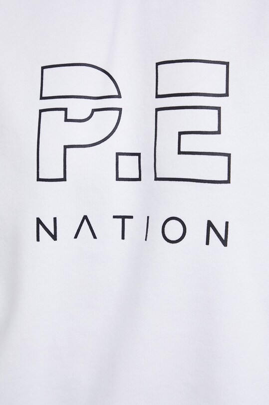 P.E Nation Hanorac de bumbac PEBASICSF029 alb
