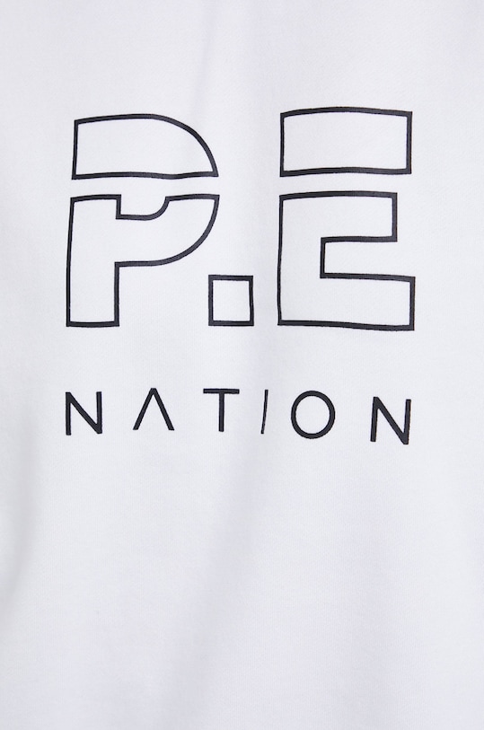 P.E Nation Bluza bawełniana PEBASICSF029 biały