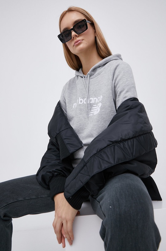 New Balance Bluza WT03810AG szary WT03810AG