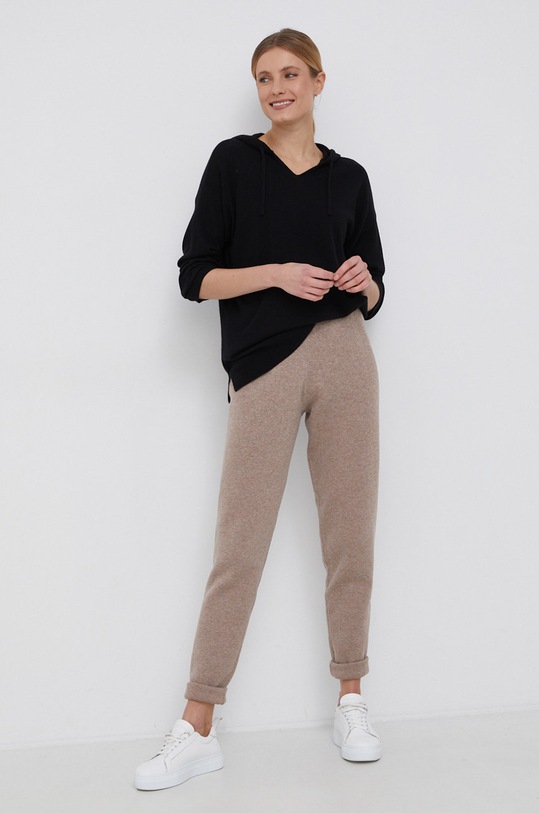 Svetr s příměsí kašmíru United Colors of Benetton 1035D2546.700 černá AW21