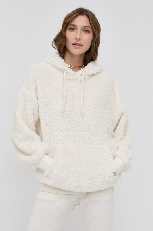 UGG bluza z kapturem beżowy 1121380
