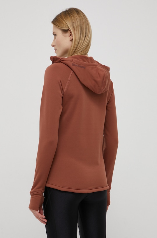 Oblečení Sportovní mikina Houdini Power 125984 hnědá