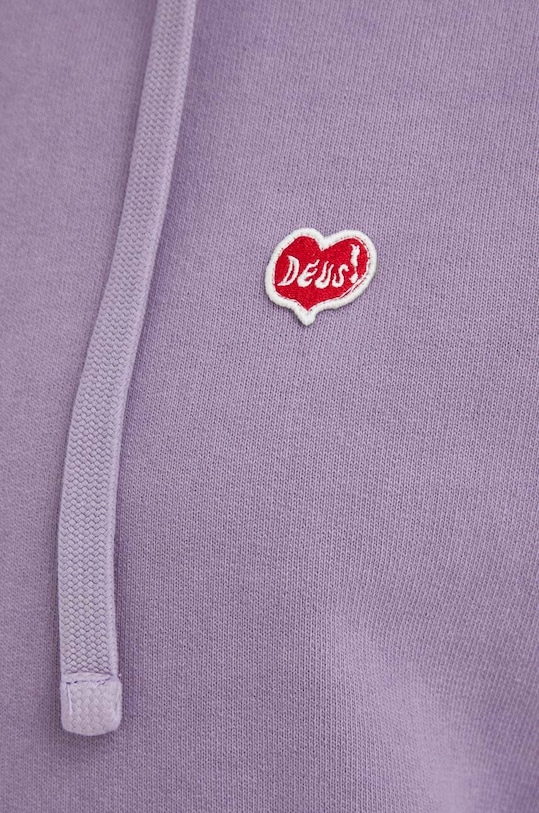 Pamučna dukserica Deus Ex Machina DLF218048 ljubičasta