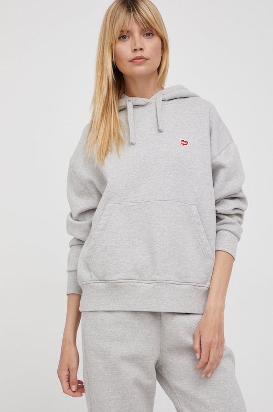 Deus Ex Machina hanorac de bumbac DLF218048 gri SS23