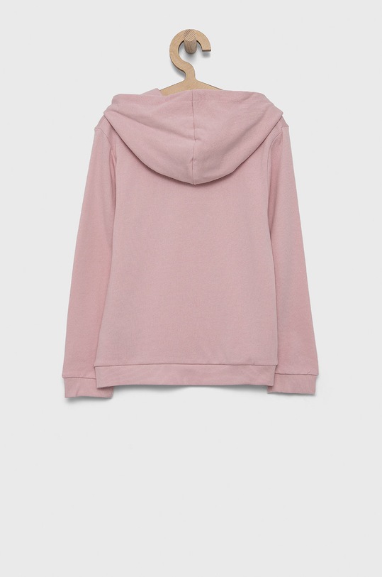 Dětská bavlněná mikina Guess J83Q14.KAUG0 růžová AW21