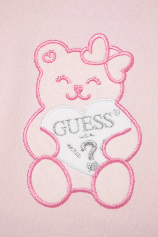 Девочка Детская кофта Guess K1YQ03.KAE20 розовый