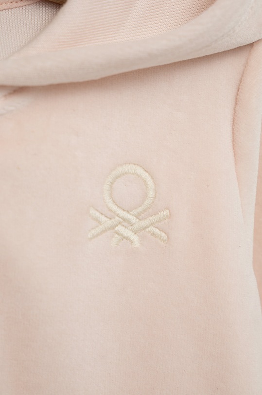 United Colors of Benetton Bluza dziecięca 3Y3EC5842 beżowy AW21