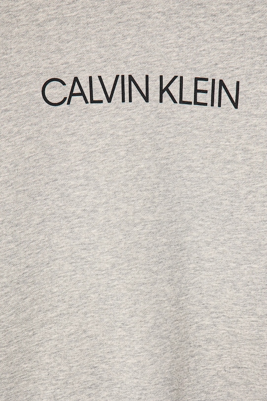 Хлопчик Дитяча бавовняна кофта Calvin Klein Jeans IU0IU00163.4890 сірий