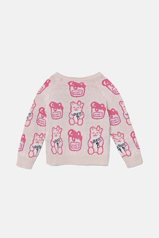 Dětský svetr Guess H1YT01.Z2S40 růžová AW22