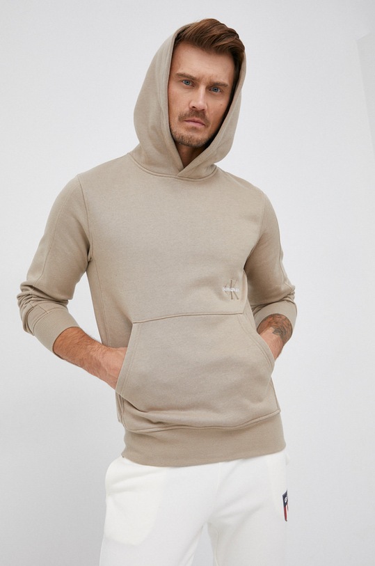 Calvin Klein Jeans Bluza J30J318175.4890 beżowy J30J318175.4890