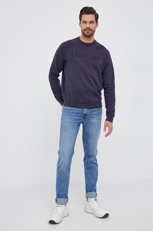 Guess - Mikina M1YQ55.KAOR1 tmavomodrá AW21