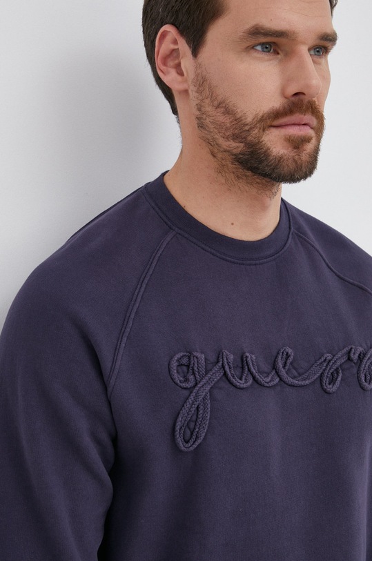 Guess - Mikina tmavomodrá M1YQ55.KAOR1