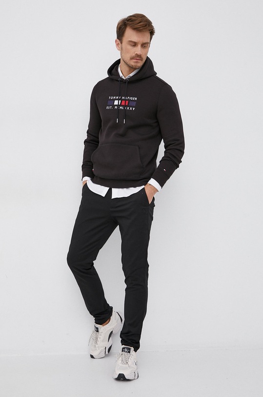Tommy Hilfiger Bluza MW0MW20132.4890 czarny AW21