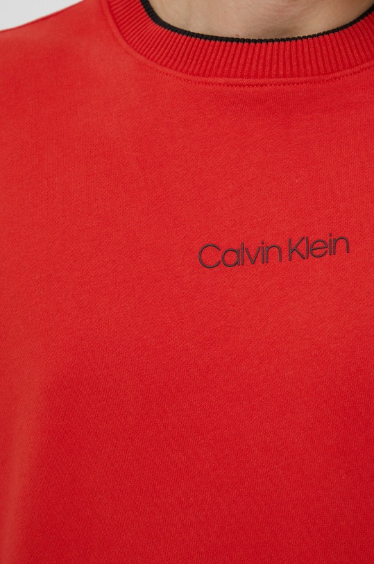 Calvin Klein - Bluza bawełniana K10K107895.4890 pomarańczowy
