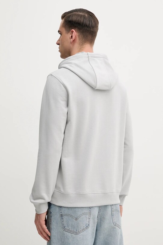 Bavlněná mikina HUGO 50458700 šedá AA00