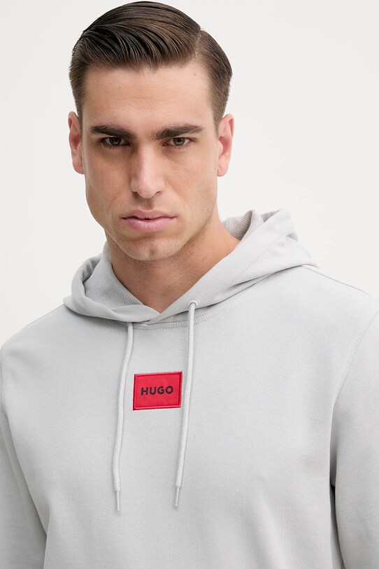 Oblečení Bavlněná mikina HUGO 50458700 šedá