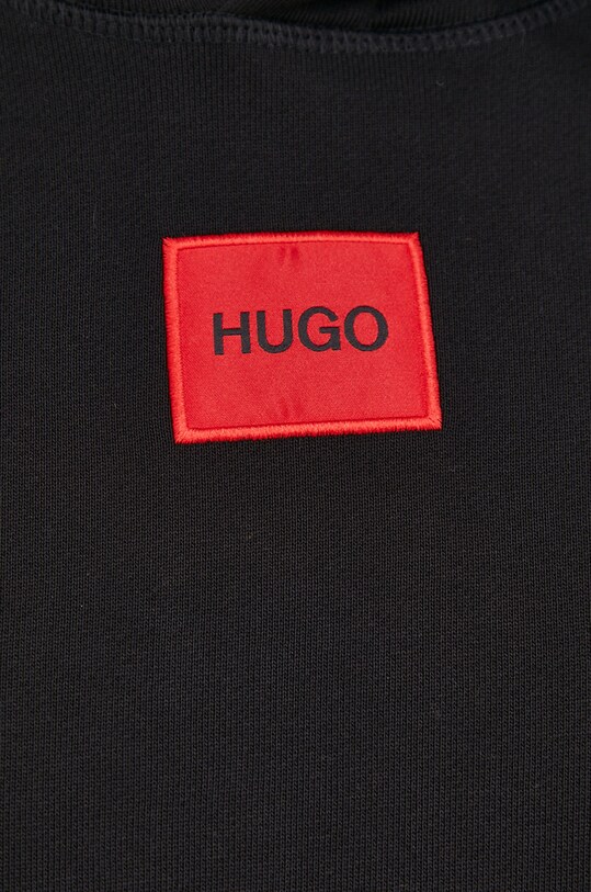 Бавовняна кофта HUGO 50458700 чорний