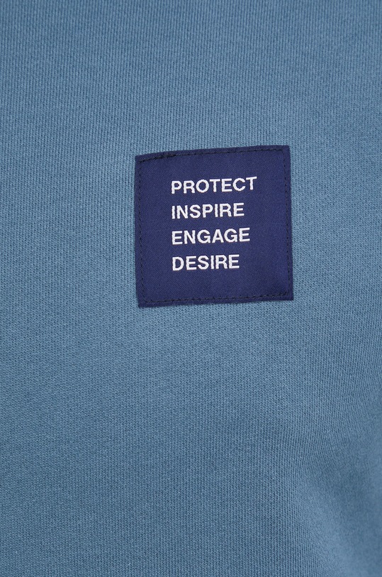 S.Oliver Bluza bawełniana 2102869 niebieski