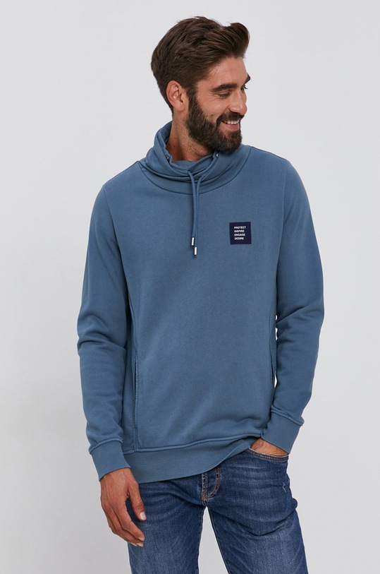 Bluza bawełna niebieski 2102923